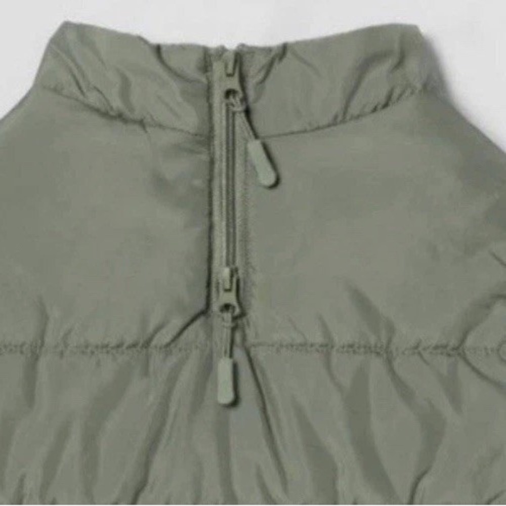 Boots & Barkley Dog Puffer Jacket with Buckle Green Size XL - Picture 2 of 6